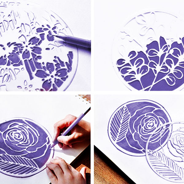 激光鏤空機能大大提高塑料手繪模板的生產(chǎn)效率！(圖2)